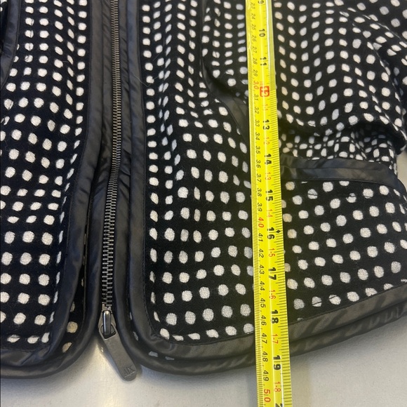 A/X Armani Exchange Black and White Polka Dot Blazer - Picture 5 of 5